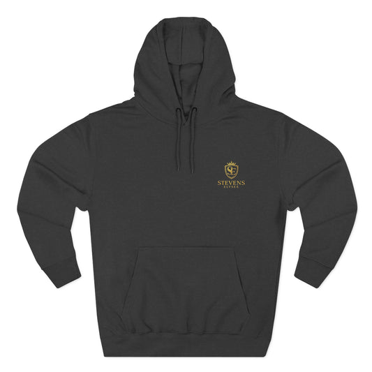 Embroidered Crest Hoodie - Stevens fleece