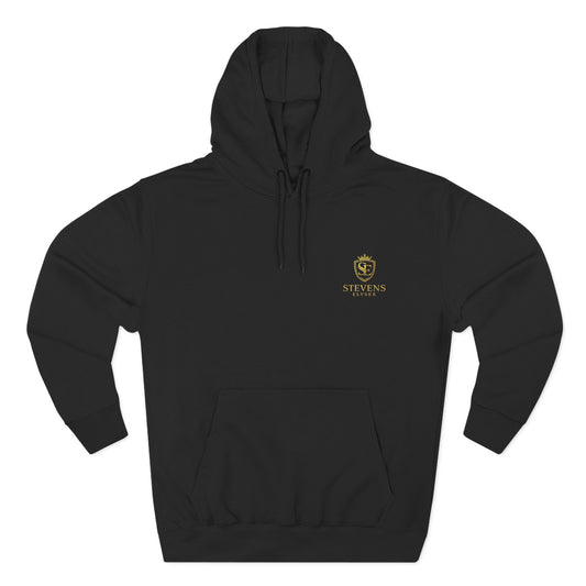 Embroidered Crest Hoodie - Stevens fleece