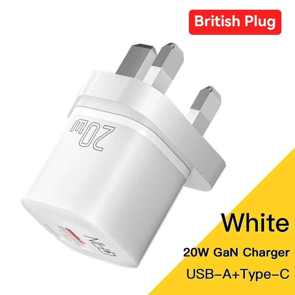 Essager 20W GaN USB-C Fast Charger for iPhone & iPad