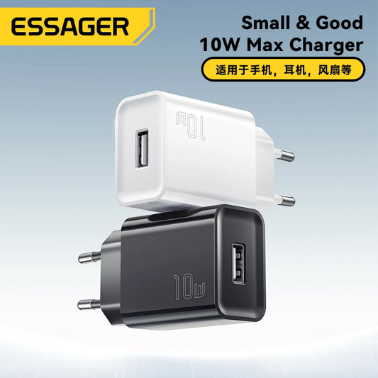 Essager Mini 10W USB-C Fast Charger - Travel Adapter